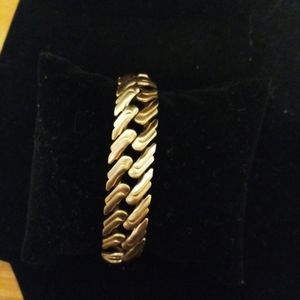 VTG Signed Gold Monet Bracelet